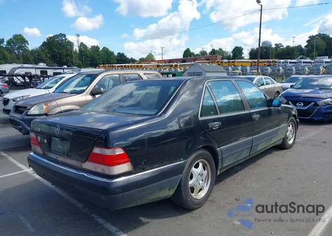 1997 Mercedes-Benz S 420 из США, поврежденный, VIN WDBGA43G0VA371235